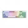 REDRAGON Pollux 65% Przewodowa Mechaniczna Klawiatura Gamingowa, Gorąco Wymienne Czerwone Przełączniki, Podświetlenie RGB, Odłączany USB-C, NKRO, Czarny