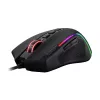 REDRAGON PREDATOR 4000DPI RGB Ergonomiczna Mysz Gamingowa - Czarna