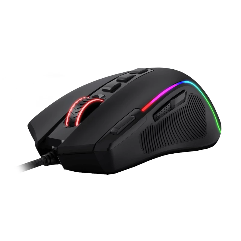 REDRAGON PREDATOR 4000DPI RGB Ergonomiczna Mysz Gamingowa - Czarna
