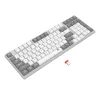 Redragon RD-BK-7111 60% Tri-Mode Low-Profile Mechaniczna klawiatura, RGB Podświetlana, Hot-Swappable, Czarno-Biała