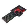 Redragon RD-S149 4-w-1 Zestaw Gamingowy: Klawiatura RGB, Mysz Optyczna, Słuchawki i Podkładka
