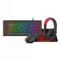 Redragon RD-S149 4-w-1 Zestaw Gamingowy: Klawiatura RGB, Mysz Optyczna, Słuchawki i Podkładka