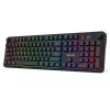 Redragon RM104 PRO VOLCANO RGB Bezprzewodowa Membranowa Klawiatura Gamingowa - Czarna