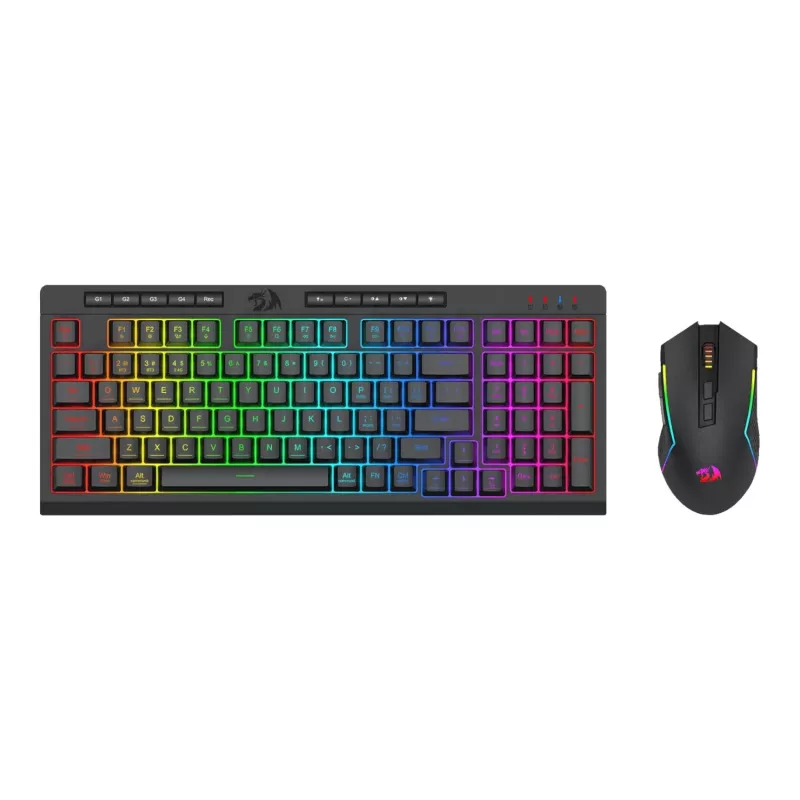 Redragon RYLO PRO S142 Tri-Mode RGB Zestaw Klawiatury i Myszy Gamingowej
