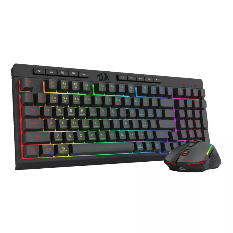 Redragon RYLO PRO S142 Tri-Mode RGB Zestaw Klawiatury i Myszy Gamingowej