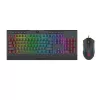 Redragon S151 RGB Zestaw klawiatury i myszy gamingowej - Czarny