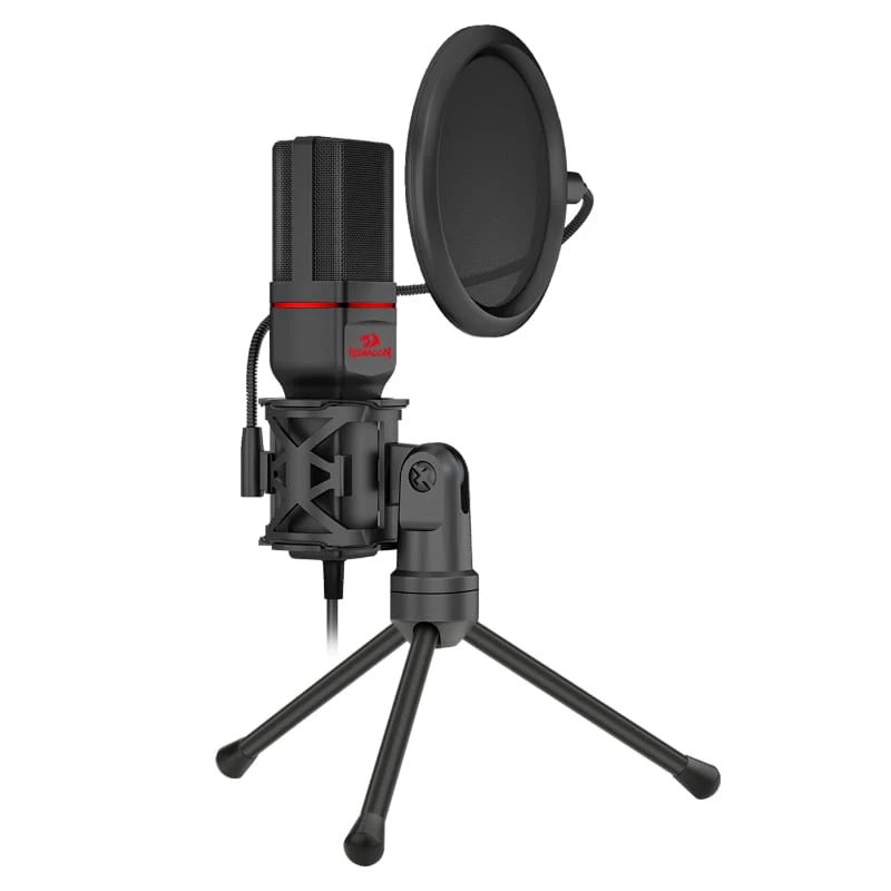 REDRAGON SEYFERT 3,5 mm mikrofon gamingowy z trójnogiem - czarny