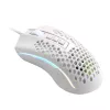 REDRAGON STORM WIRED RGB Mysz Gamingowa - Lekka konstrukcja plastra miodu, 12400 DPI, 7 programowalnych przycisków, przełączniki Omron, stopki PTFE