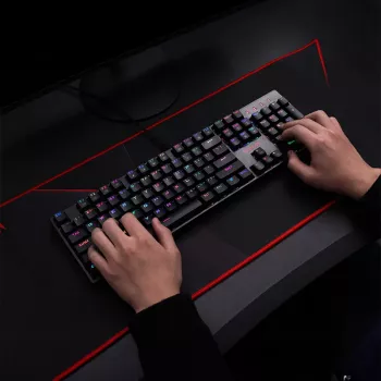 Redragon SURARA K582RGB Mechaniczna klawiatura gamingowa RGB - Czarny