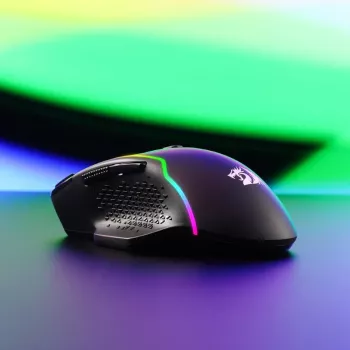 REDRAGON Taipan Pro 10000DPI RGB Bezprzewodowa Mysz Gamingowa - Czarny