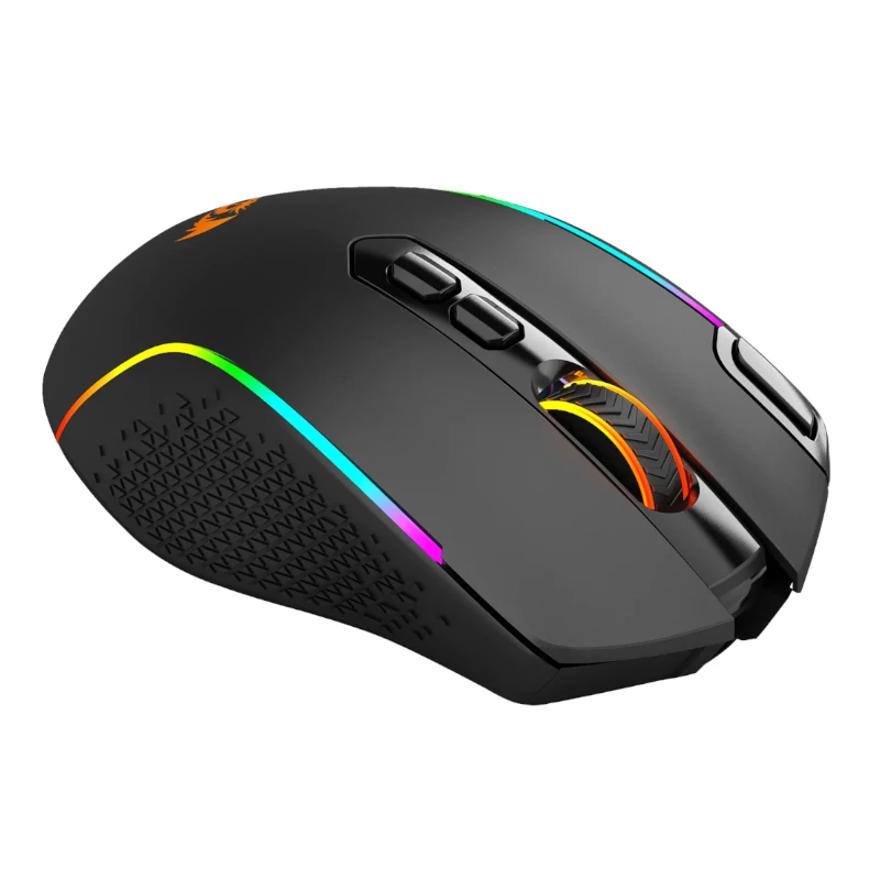 REDRAGON Taipan Pro 10000DPI RGB Bezprzewodowa Mysz Gamingowa - Czarny