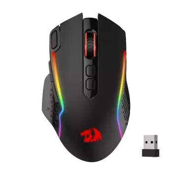 REDRAGON Taipan Pro 10000DPI RGB Bezprzewodowa Mysz Gamingowa - Czarny
