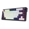 Redragon UCAL K673 PRO 65% Tri-Mode Bezprzewodowa Mechaniczna Klawiatura Gamingowa - Czarna (Hot-Swappable, Gasket Mount, RGB)