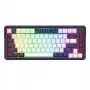 Redragon UCAL K673 PRO 65% Tri-Mode Bezprzewodowa Mechaniczna Klawiatura Gamingowa - Czarna (Hot-Swappable, Gasket Mount, RGB)