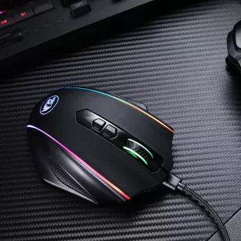 REDRAGON VAMPIRE ELITE Bezprzewodowa Mysz Gamingowa 16000 DPI RGB Czarny