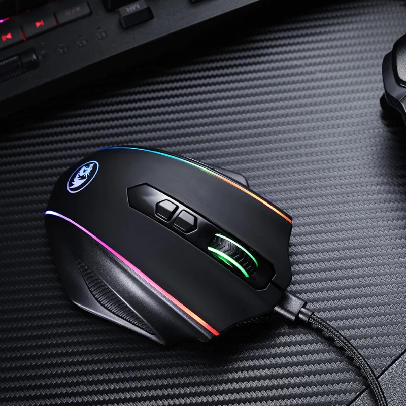 REDRAGON VAMPIRE ELITE Bezprzewodowa Mysz Gamingowa 16000 DPI RGB Czarny