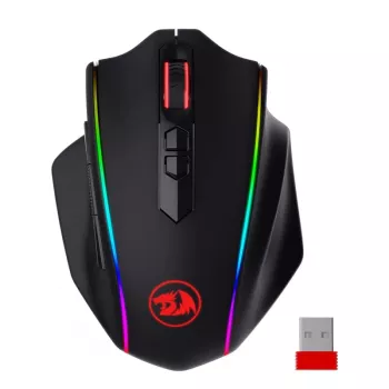 REDRAGON VAMPIRE ELITE Bezprzewodowa Mysz Gamingowa 16000 DPI RGB Czarny