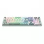 Redragon WYVERN K761 Pro Pełnowymiarowa Bezprzewodowa Mechaniczna Klawiatura Gamingowa RGB - Biało-Zielona