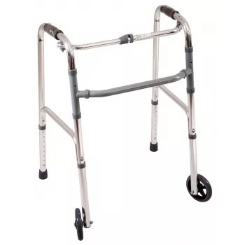 REH Balkonik RF-131/S Chodzik naprzemienny, składany, aluminiowy, srebrny