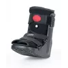 REH O-1183/XL Short Air Walker Boot – Pneumatyczny stabilizator stawu skokowego i stopy, podeszwa rocker, czarno-szary, rozmiar XL