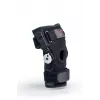 REH Stabilmax O-1241/M Otwarta Rzepka Krótka Ortopedyczna Opaska na Kolano, Rozmiar M, Czarny