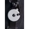 REH Stabilmax O-1241/M Otwarta Rzepka Krótka Ortopedyczna Opaska na Kolano, Rozmiar M, Czarny