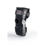 REH Stabilmax O-1241/XL Otwarty Krótki Stabilizator Kolana z Otworem na Rzepkę, Czarny, Rozmiar XL