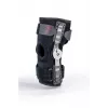 REH Stabilmax O-1241/XXL Otwarta orteza kolana z elastycznymi stabilizatorami, perforowany neopren, czarna, rozmiar XXL