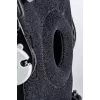 REH Stabilmax O-1241/XXL Otwarta orteza kolana z elastycznymi stabilizatorami, perforowany neopren, czarna, rozmiar XXL