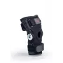 REH Stabilmax O-1241/XXL Otwarta orteza kolana z elastycznymi stabilizatorami, perforowany neopren, czarna, rozmiar XXL