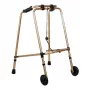 REHA FUND Balkonik RF-100 Folding Walker - Silver/Grey, 100 kg Capacity