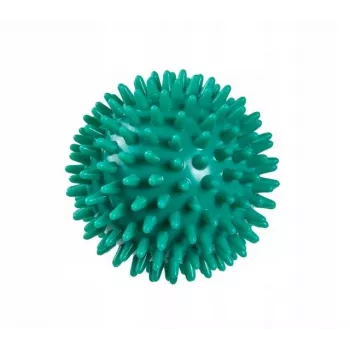 REHA FUND PILO-3008 Piłka do masażu rehabilitacyjnego z kolcami, 8 cm, czerwona