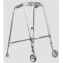 REHA FUND RF-100 Składany Chodzik Rehabilitacyjny Srebrny Aluminium