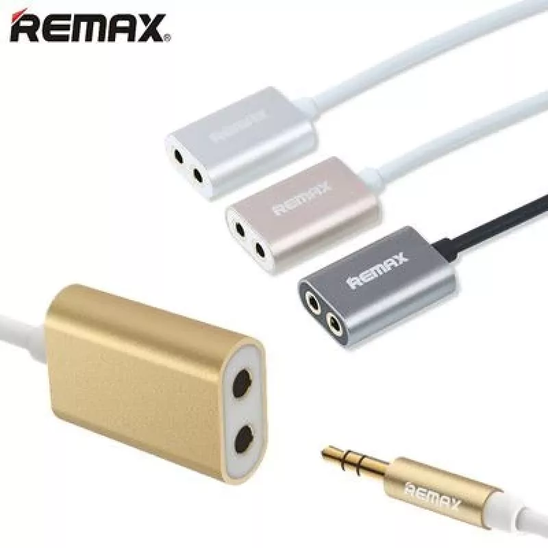 REMAX Qulmax 3.5mm Share Jack Cable RL-20S Grey