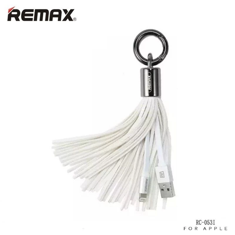 REMAX Universal Tassels Ring Cable for Micro USB - Biały