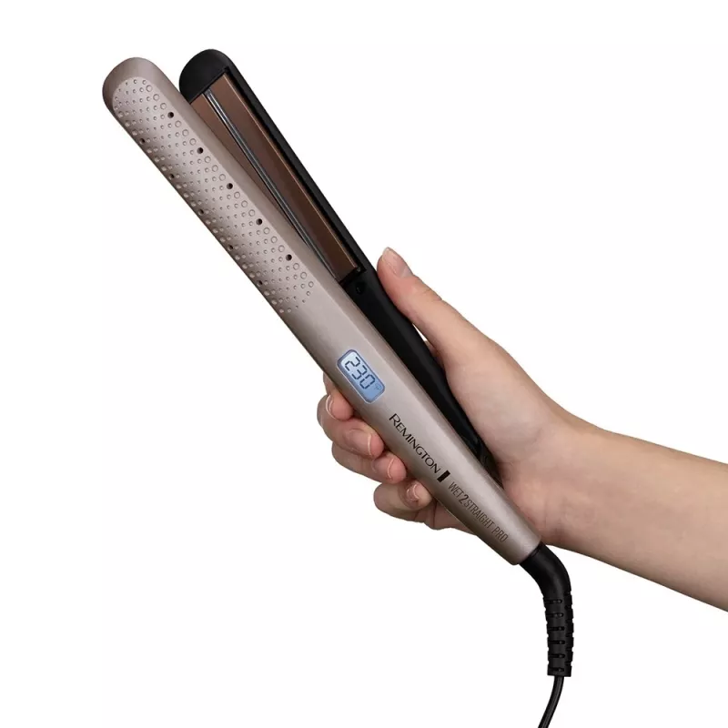 Remington Wet 2 Straight PRO Prostownica do włosów S7970 Różowo-Złota