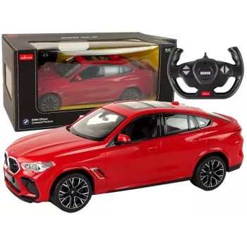 Samochód zdalnie sterowany RC BMW X6 Rastar Pilot Czerwony 1:14