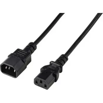 Renkforce Deluxe przedłużacz zasilania C13 do C14 2 m czarny RF-7176936