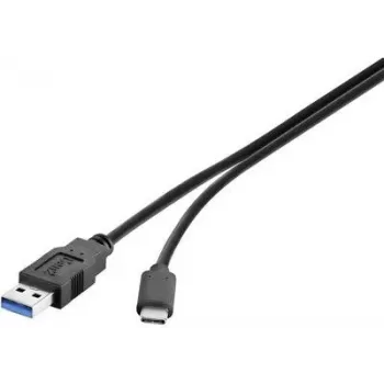 Renkforce RF-3241262 Kabel USB 3.2 Gen 1 USB-A do USB-C 0,3 m Czarny