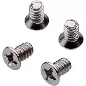 Renkforce RF-4453470 Śruby maszynowe M3 x 10 mm z łbem stożkowym Phillips, stal cynkowana, 10 sztuk