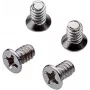 Renkforce RF-4453470 Śruby maszynowe M3 x 10 mm z łbem stożkowym Phillips, stal cynkowana, 10 sztuk