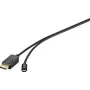 Kabel adapter USB-C do DisplayPort Renkforce RF-4538166 1,8m Czarny 4K@60Hz