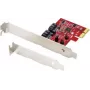 Renkforce RF-4679590 karta kontrolera RAID PCIe 2.0 x1 na 2x SATA III, Low Profile, ASM1061, RAID 0/1/JBOD