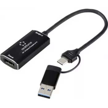 Renkforce RF-4KVC-100 System przechwytywania wideo USB Plug and Play 4K HDMI na USB 3.0 Karta przechwytująca Full HD 1080p60 RF-6048350