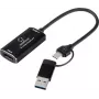 Renkforce RF-4KVC-100 System przechwytywania wideo USB Plug and Play 4K HDMI na USB 3.0 Karta przechwytująca Full HD 1080p60 RF-6048350