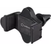 Uchwyt samochodowy na telefon Renkforce RF-5385148 z obrotowym o 360° uchwytem na kratkę wentylacyjną, na smartfony 55-85 mm, czarny
