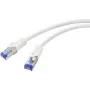 Renkforce RF-6830454 kabel krosowy CAT 6a S/FTP, RJ45, 2 m, biały