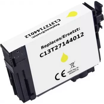 Renkforce RF-6922904 Kompatybilny żółty wkład atramentowy o wysokiej wydajności do Epson 27XL (T2714, C13T27144012)