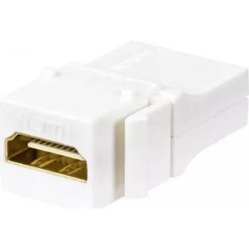 Renkforce RF-KS-HDMI-9020a Złącze HDMI żeńskie-żeńskie 4K 60Hz Białe RF-4531602