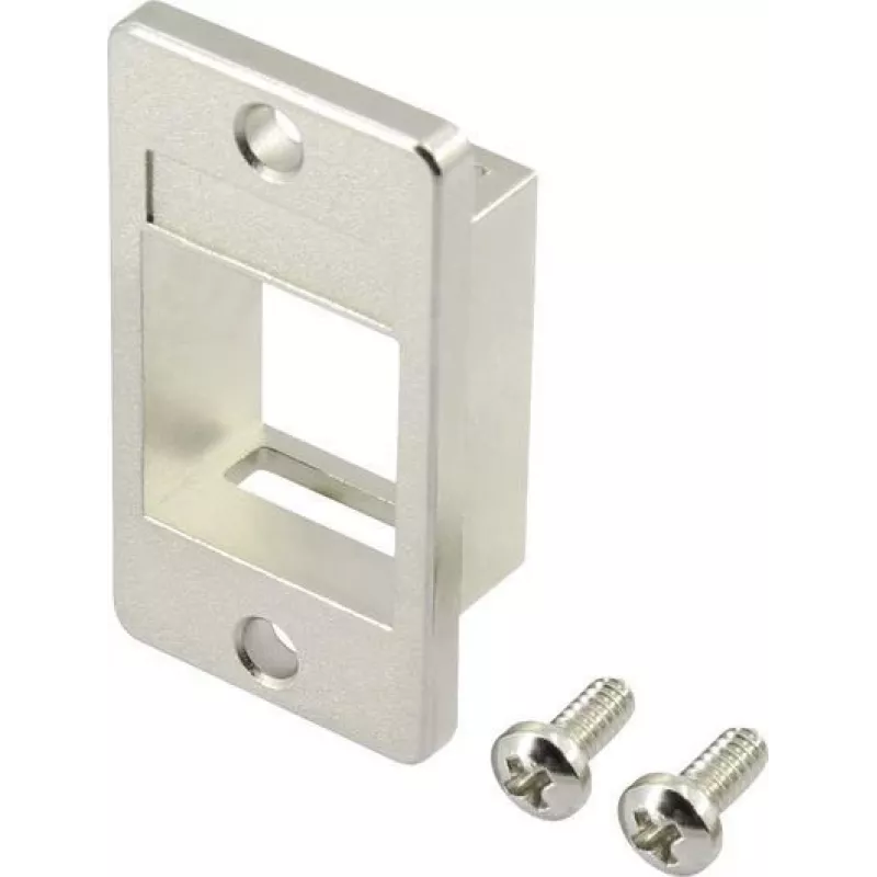 Renkforce RF-KS-RJ45T RJ45 Moduł Keystone Adapter Biały (RF-4848600)
